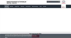 Desktop Screenshot of bpabiler.dk